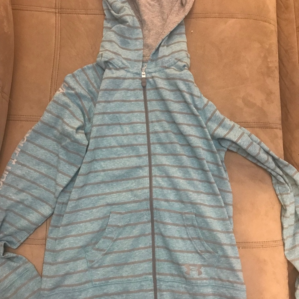 Girls Under Armour zip up jacket